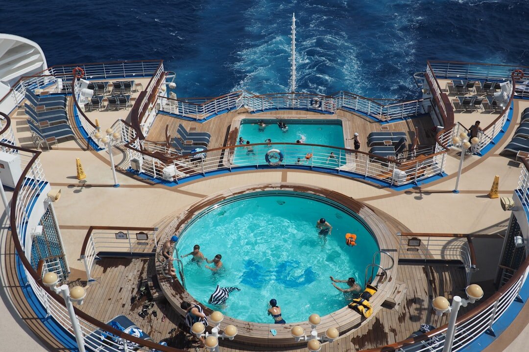 celebrity pool area