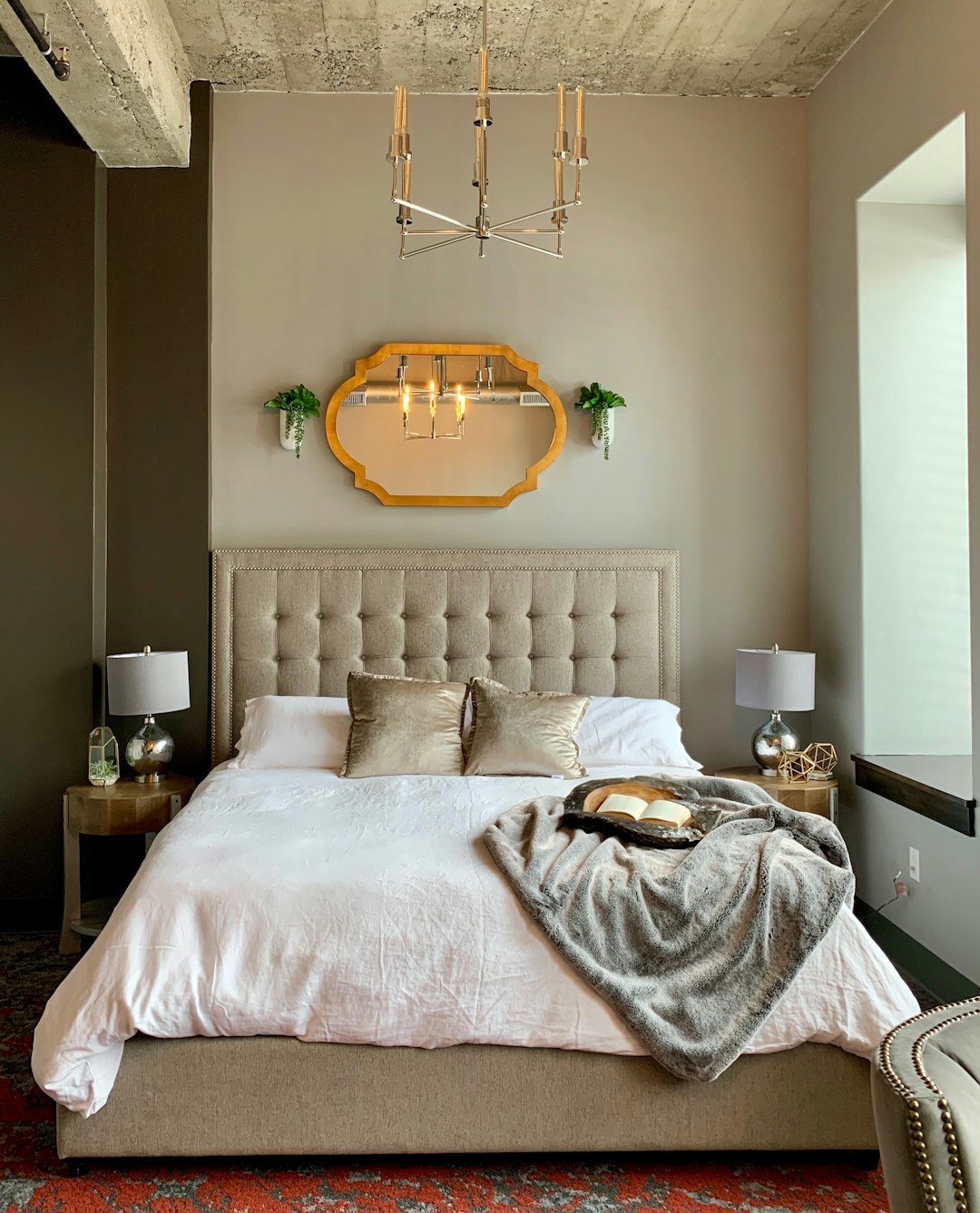 celebrity bedroom interior